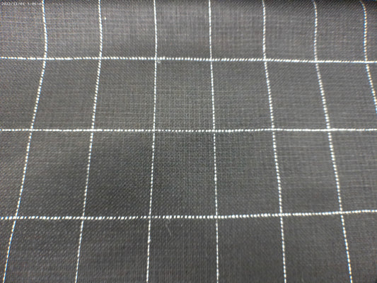 White Chalk Stripe Window Pane On  Black Background